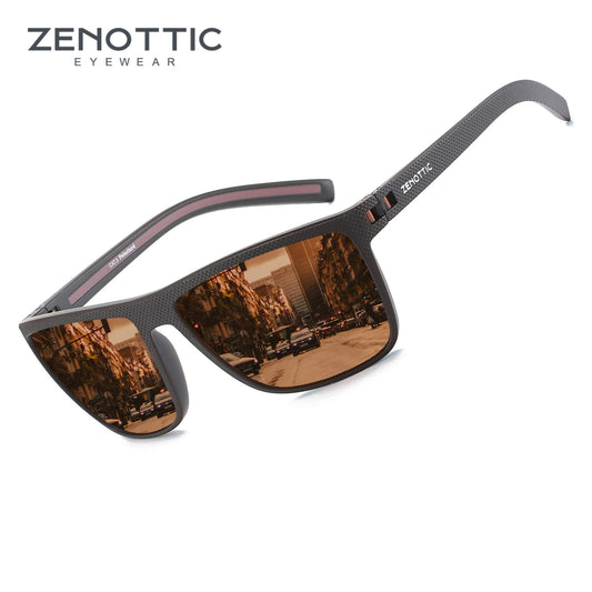 ZENOTTIC Polarized Sunglasses Shade for Women Men Lightweight TR90 Frame UV400 Protection Square Sun Glasses 2022 2023